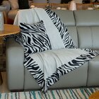 Manta Sofa Patricia Casa De Core Tigre Com Branco