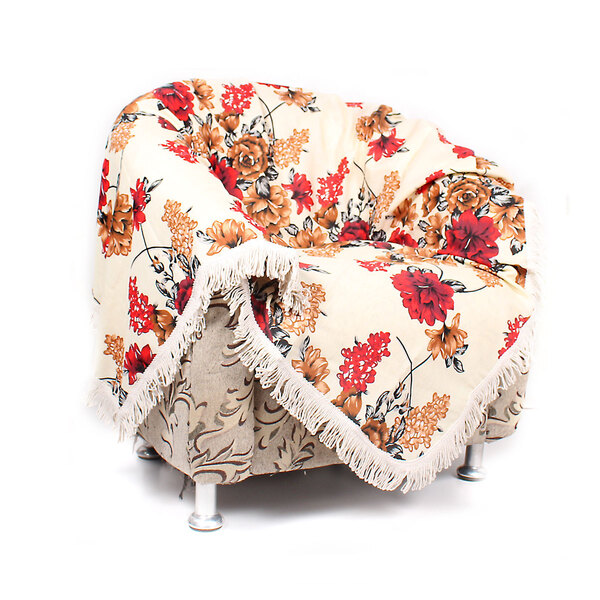 Manta Sofá Xale Para Sofá Decorativa 2,30m X 1,50m Tecido Jac