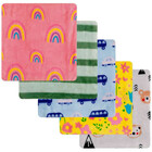 Manta Soft Bebê Brw1806 Arco-íris 80x80cm Tex