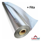Manta Térmica P/ Telhado Dupla Face 10mx1m 10m2 + 1 Fita 50m