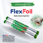 Manta Térmica Para Telhado Flexfoil 35 M² + Fita(s)