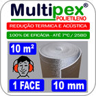 Manta Termo Acustica 1 Face 10 Mm (10m²) Multipex