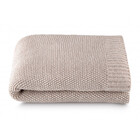 Manta Tricô Bege Fendi 1,25x1,50 Loom By The Bed