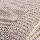 Manta Tricô Bege Fendi 1,25x1,50 Loom By The Bed