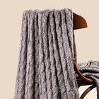 Manta Tricot Altenburg Haus Catarina Cinza