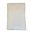 Manta Tricot Luxo Branca