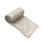 Manta Tricot Luxo Offwhite