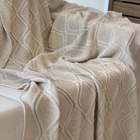 Manta Tricot Luxo Offwhite