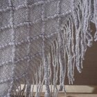 Manta Tricot Style Decorativa 127x152 Toque Super Macio Zinco