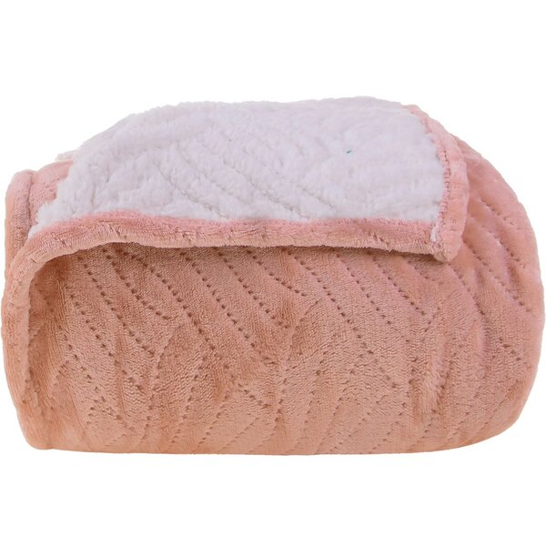 Manta Tv Com Mangas Dupla Face Toque Flannel + Sherpa Lã De C