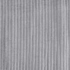 Manta Veludo Luxo Decorativa 100% Poliéster - Cinza