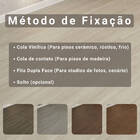 Manta Vinílica 0,7mm Antiderrapante 30m² Xadrez Quadriculado