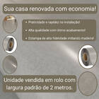 Manta Vinílica 0,7mm Antiderrapante 36m² Sala Quarto Resisten