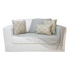 Manta Xale De Chenille Com Franja 1,20m X  X 1,80m Cor Cinza