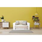 Manta Xale De Chenille Com Franja 1,20m X  X 1,80m Cor Palha