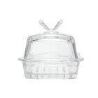 Mantegueira De Vidro Com Detalhe Borboleta  Elegante E Decora