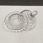 Manteigueira 13x12x12cm Vidro Transparente Com Tampa