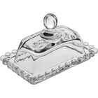 Manteigueira 7x11x7cm Vidro Transparente