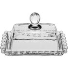 Manteigueira 8x14x9cm Vidro Transparente