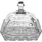 Manteigueira 9x17x17cm Vidro Transparente