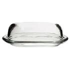 Manteigueira Com Tampa Basic Em Vidro L20 5xp13 5xa8cm Transp