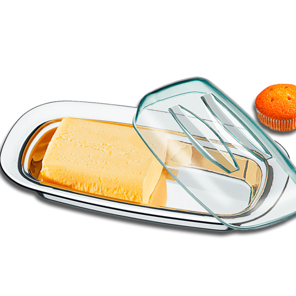 Manteigueira Com Tampa - Lyon  20 X 11 5 X 5 2 Cm