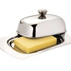 Manteigueira De Aço Inox Com Tampa 19x13 Cm 500ml Wincy