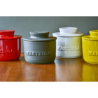 Manteigueira De Cerâmica 250gr Ceraflame Gourmet Branco