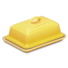 Manteigueira De Cerâmica - Oficial Le Creuset Amarelo Soleil