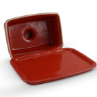 Manteigueira De Cerâmica Tradicional Ceraflame Gourmet  Verme