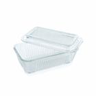 Manteigueira De Vidro Com Tampa Carisma