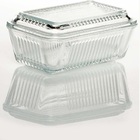 Manteigueira De Vidro Com Tampa Carisma