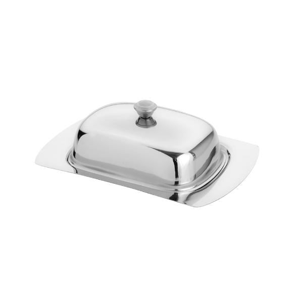Manteigueira Em Aço Inox Lyor 19cm