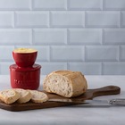 Manteigueira Francesa De Cerãmica Ceraflame 250gr  Vermelha