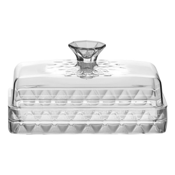 Manteigueira Glamour Super Luxo Com Tampa Decorativa Para Mes