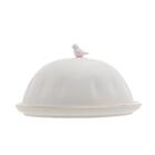 Manteigueira Porcelana Birds 16x10x9cm Wolff