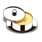 Manteigueira Redonda Com Pires Brinox 1406100