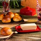 Manteigueira Tradicional Retangular De Cerâmica Ceraflame Gou