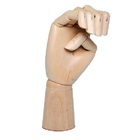 Mao Articulada De Madeira  25cm