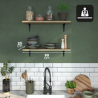 Mao Fran Normo 15cm Preta