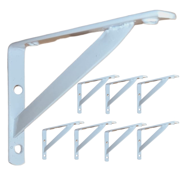 Mão Francesa 20cm 120pçs Suporte Cantoneira Para Prateleira