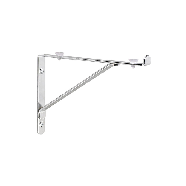 Mão Francesa Aço Cromado 25cm Bemfixa