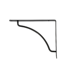 Mão Francesa Aço Preto 20cm Concavo Utilfer