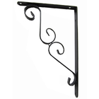 Mão Francesa Colonial 30x19,5cm Preto