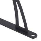 Mão Francesa com Fixação Aço Preto 18x13x2cm Luna DS Artefatos