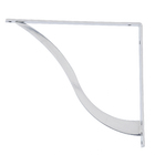 Mão Francesa com Fixação Alumínio 22x20cm Stilo Base