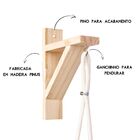 Mão Francesa De Madeira Pinus Avulsa