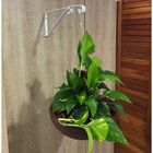 Mão Francesa Ferro 30cm P/ Pendurar Vaso De Plantas Parede -