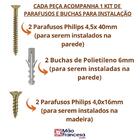 Mão Francesa Invertida 15cm 10 Pçs 3mm Prateleira Industrial