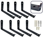 Mão Francesa Invertida 35cm 5mm 8 Peças Reforçada Industrial